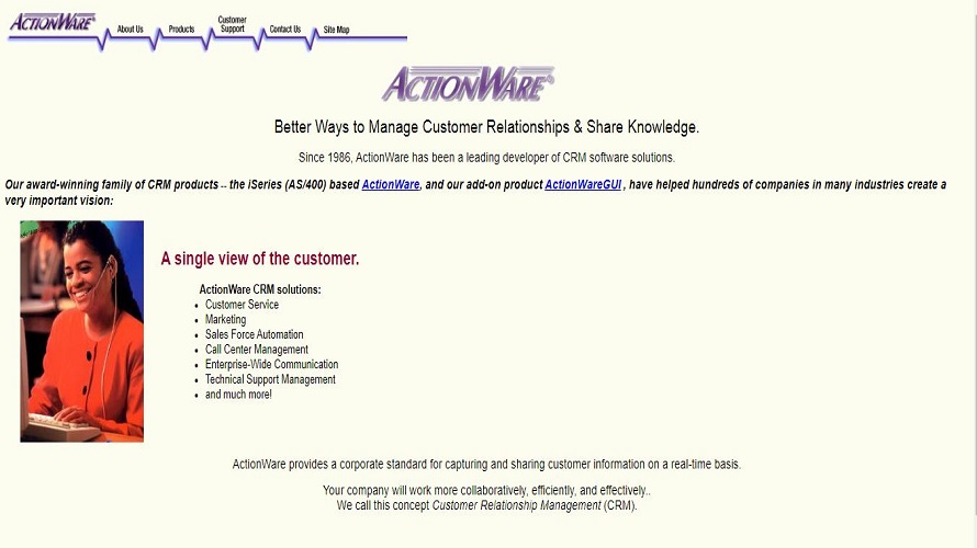 ActionWare Screenshot 1