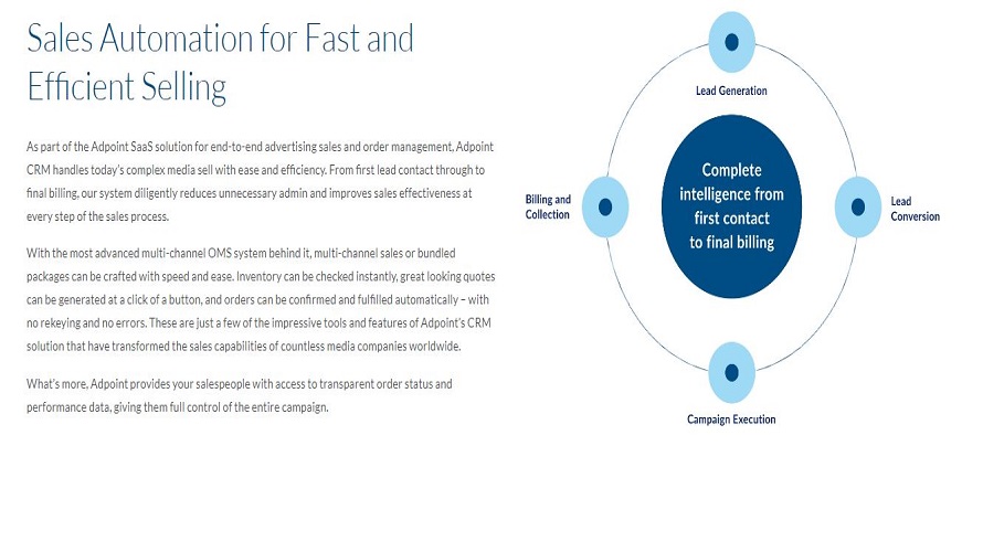 Adpoint CRM Screenshot 2