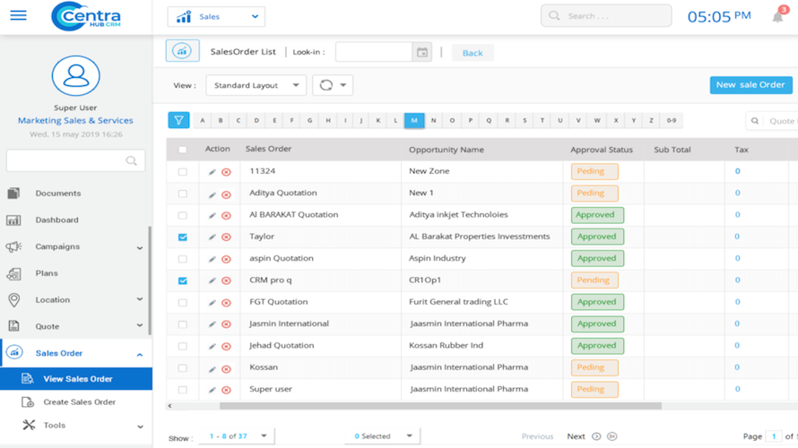 CentraHub CRM Screenshot 2
