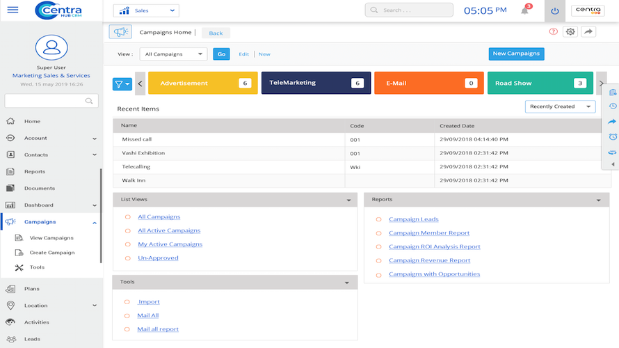 CentraHub CRM Screenshot 3