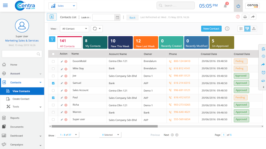 CentraHub CRM Screenshot 4
