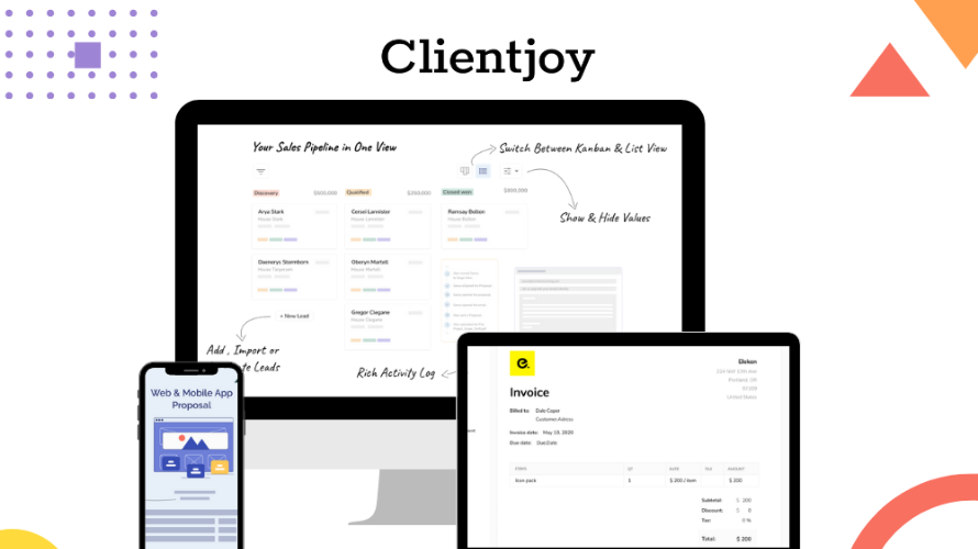 Clientjoy Screenshot 1