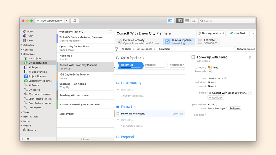 Daylite Screenshot 3