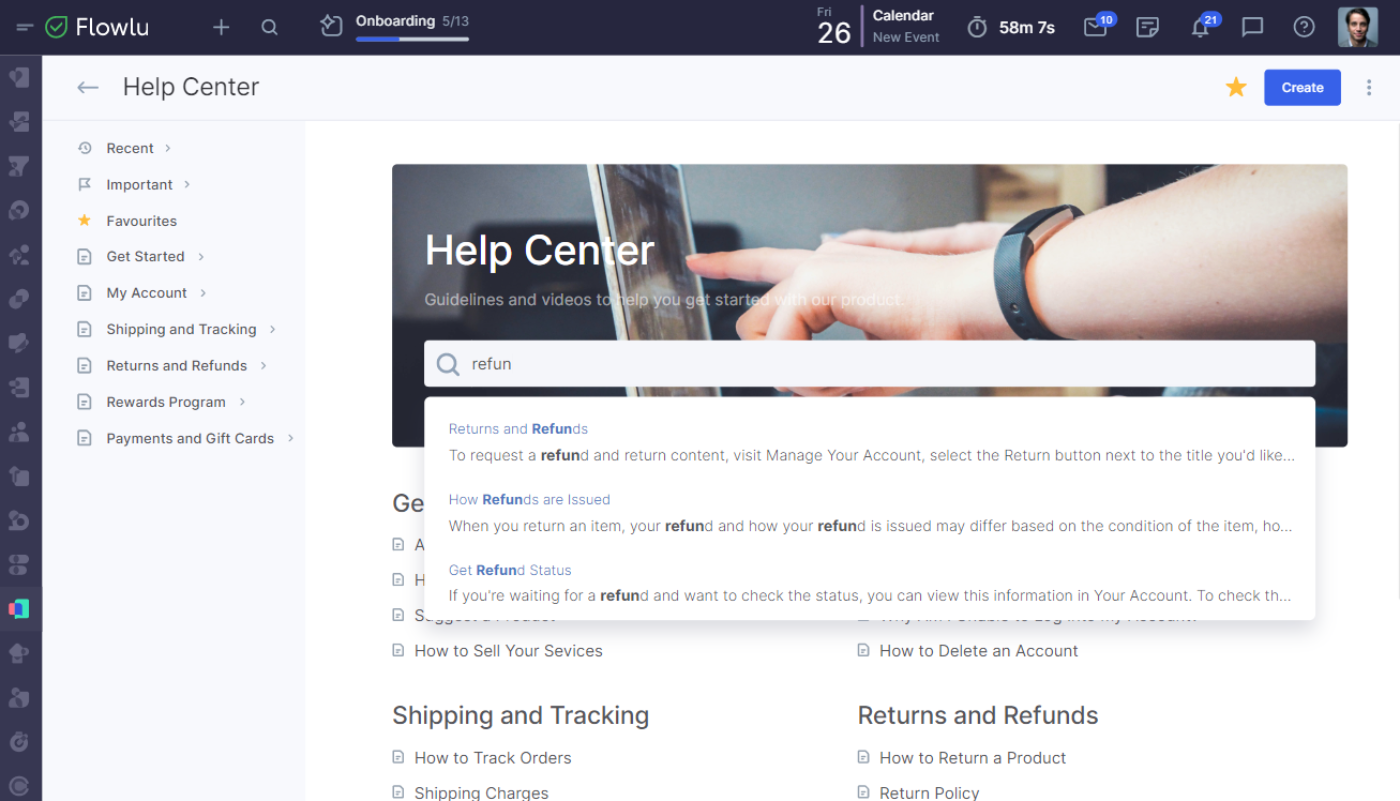 Flowlu Screenshot 2