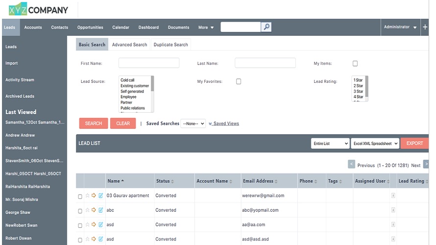 InsureCRM Screenshot 1