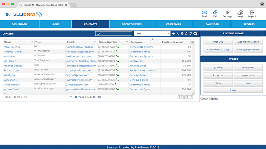 IntelliCRM Screenshot 3