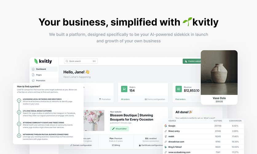 kvitly Screenshot 1