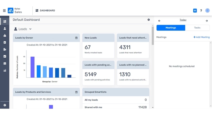 Kylas Sales CRM Screenshot 2