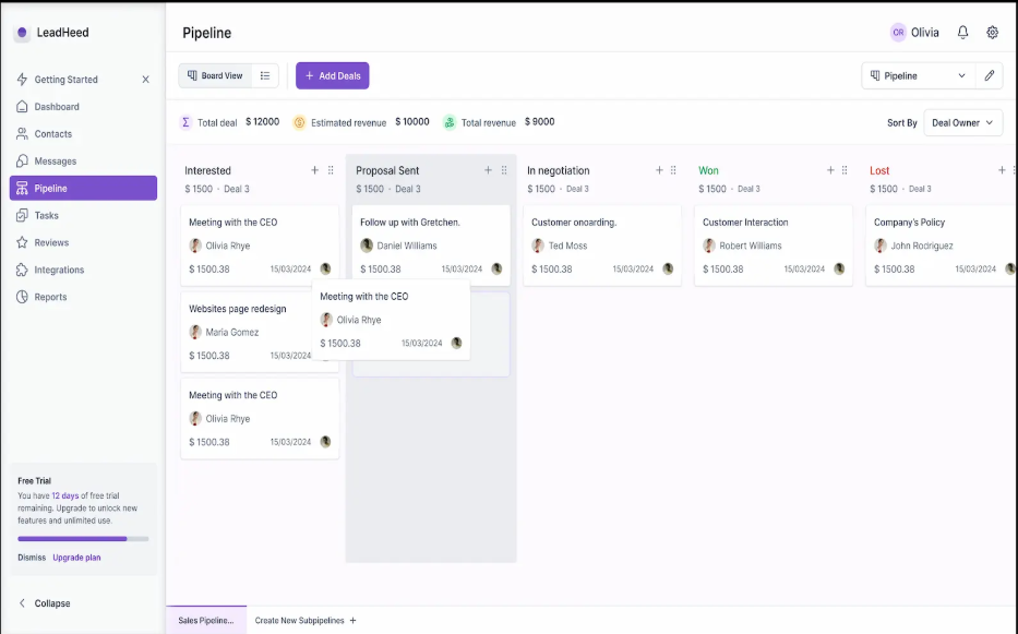 Leadheed Screenshot 1