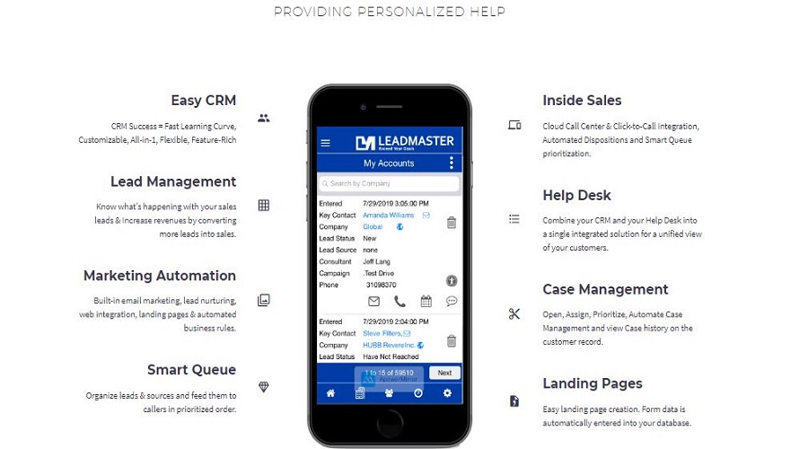 LeadMaster Screenshot 1