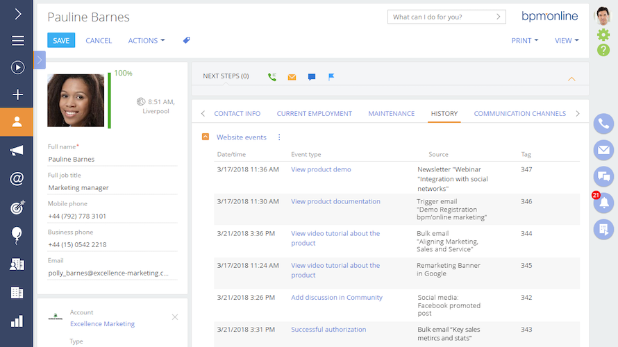 Marketing Creatio Screenshot 5
