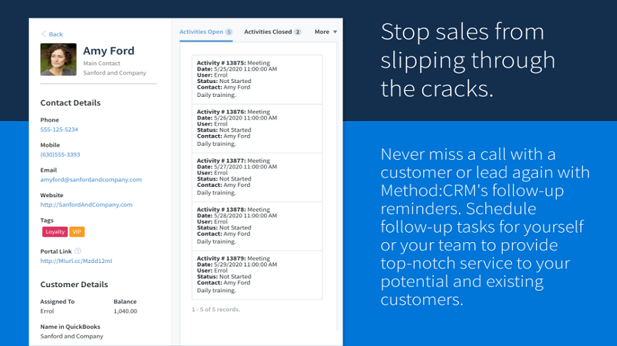 Method CRM Screenshot 1