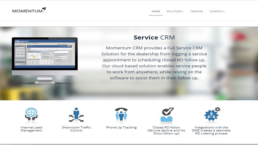 MOMENTUM CRM Screenshot 2