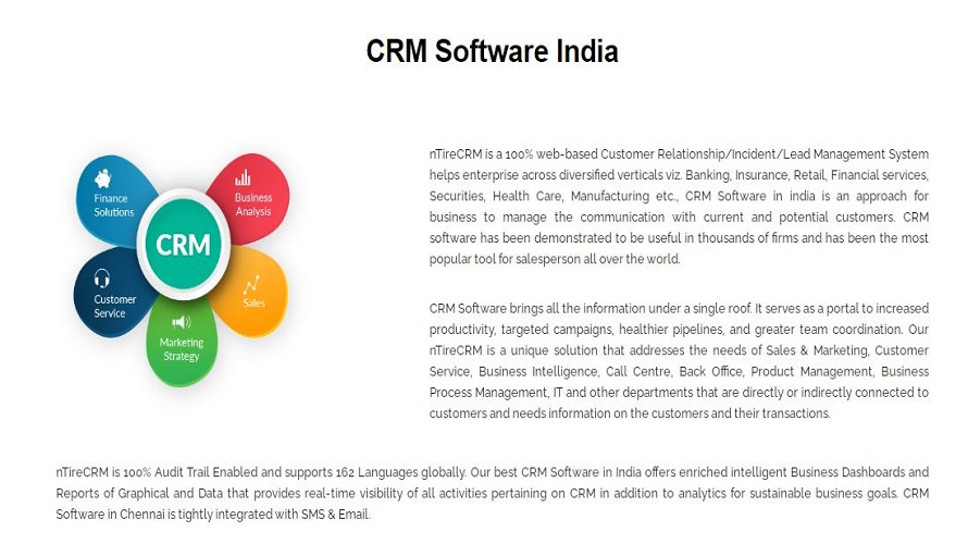 nTireCRM Screenshot 1