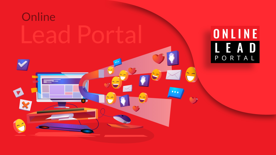Online Lead Portal Screenshot 1