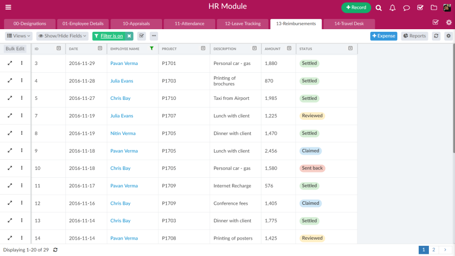Orgzit Screenshot 3