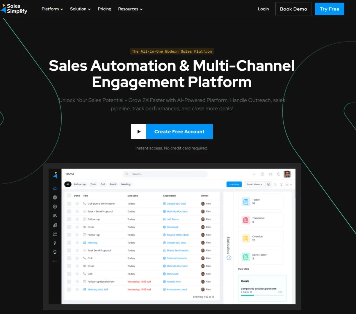Sales Simplify Screenshot 1