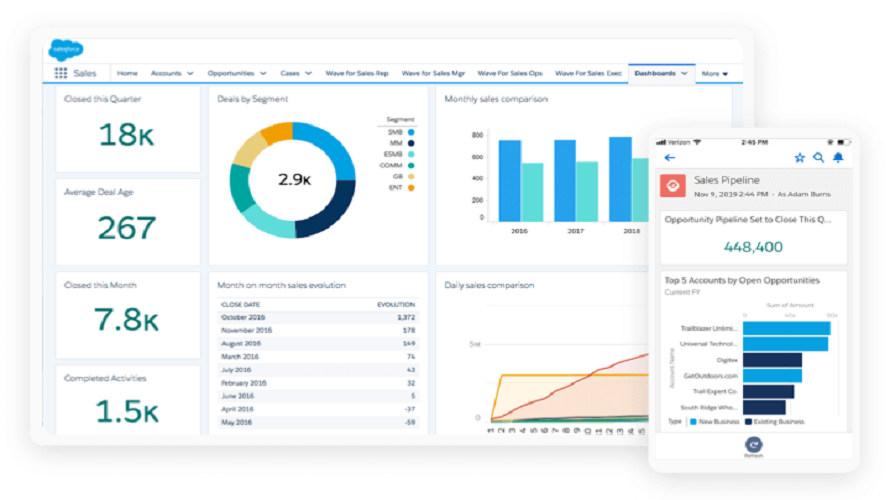 Salesforce CRM Screenshot 2