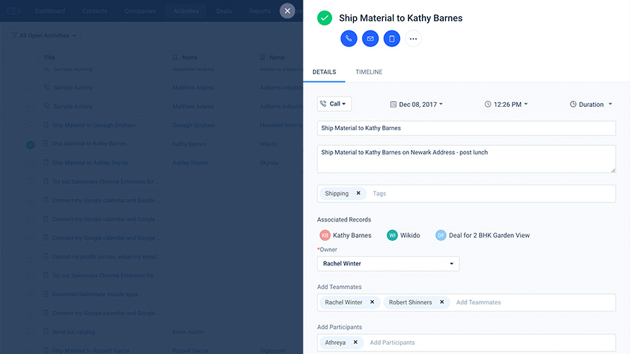 Salesmate Screenshot 1
