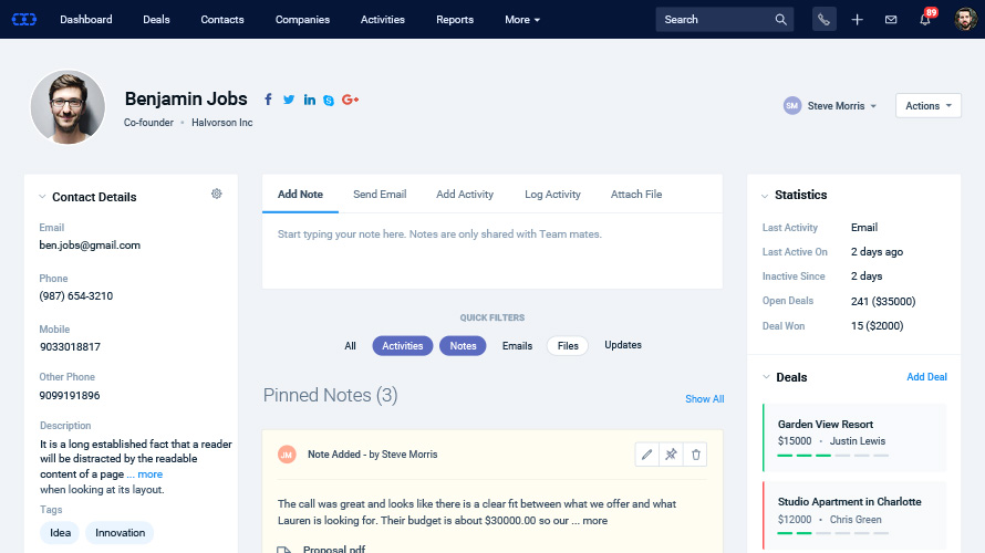 Salesmate Screenshot 4