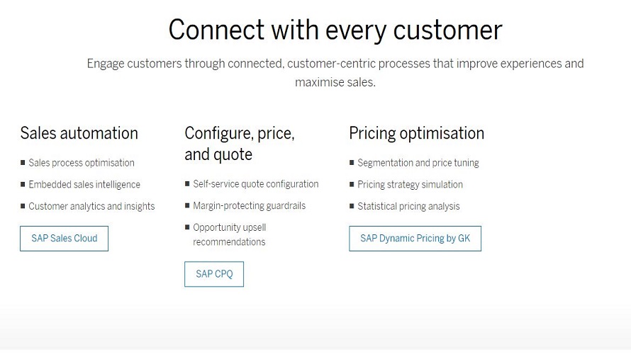 SAP CRM Screenshot 1