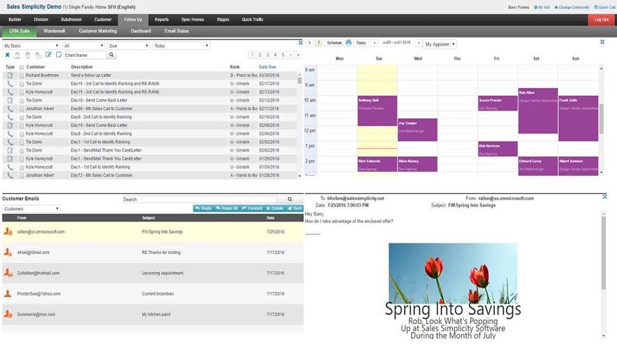 Simplicity CRM Screenshot 1