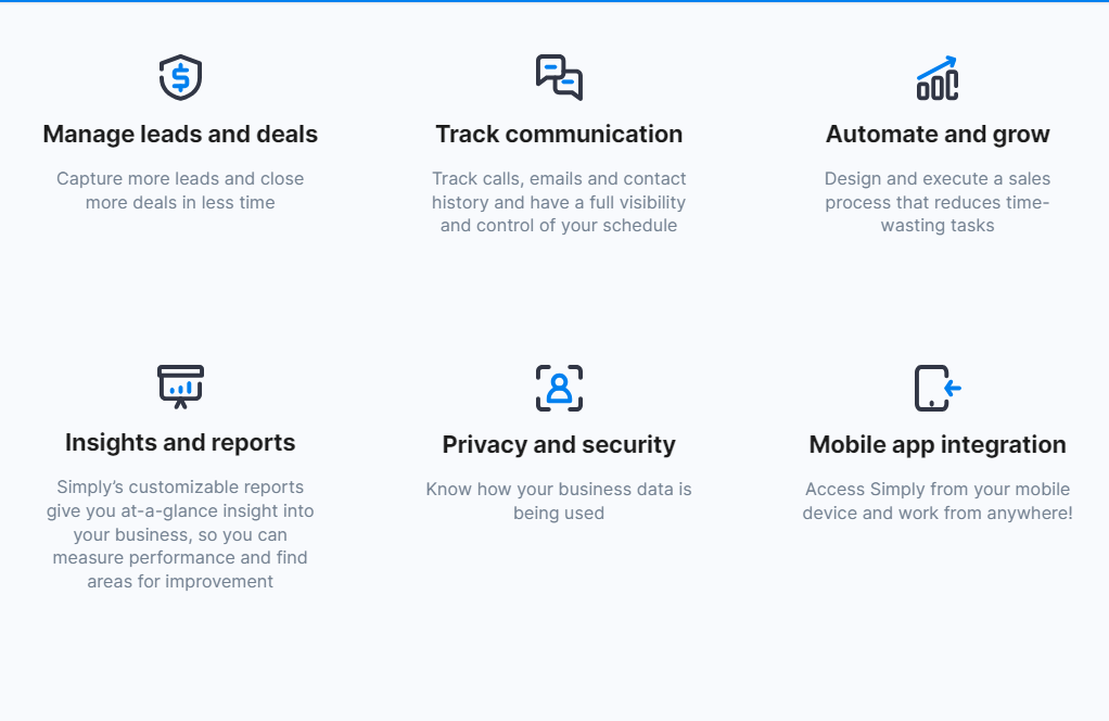 Simply CRM Screenshot 1