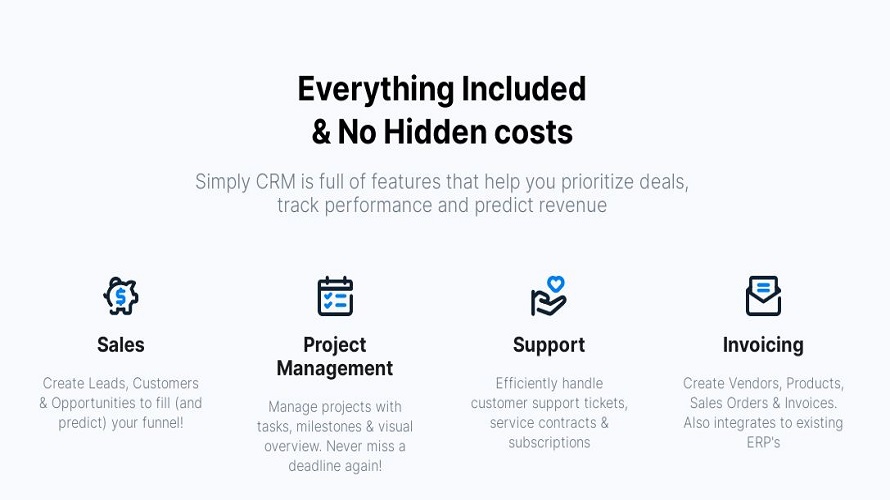 Simply CRM Screenshot 2
