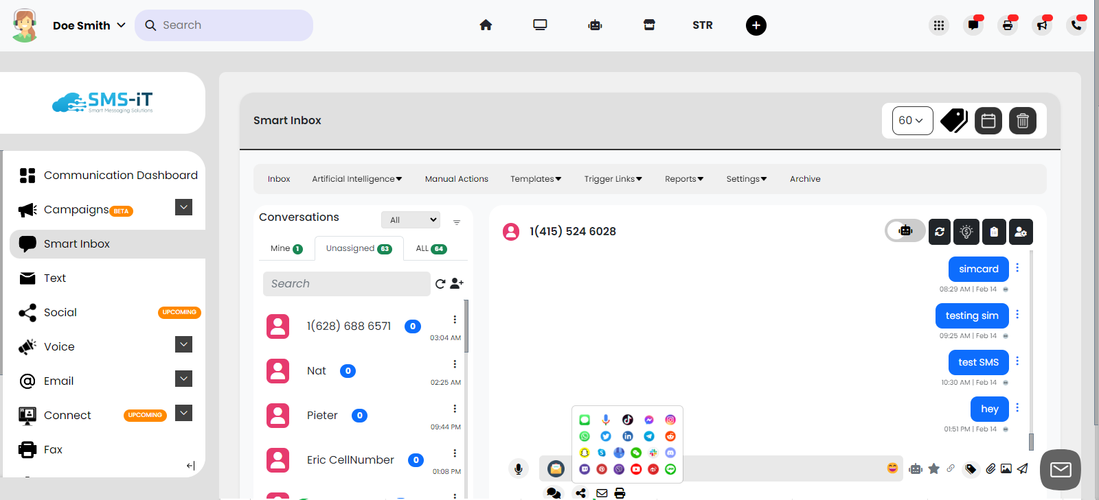 SMS-iT Screenshot 2