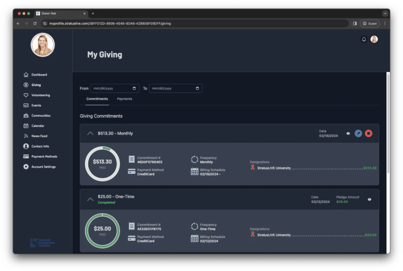 StratusLIVE Screenshot 1