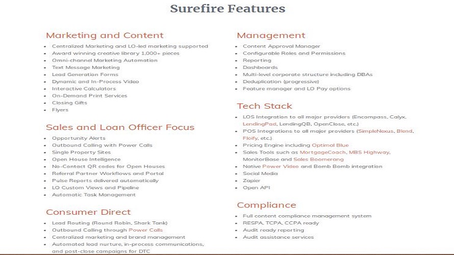 Surefire CRM Screenshot 1