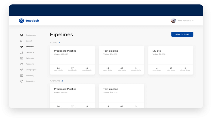Tapdesk Screenshot 1
