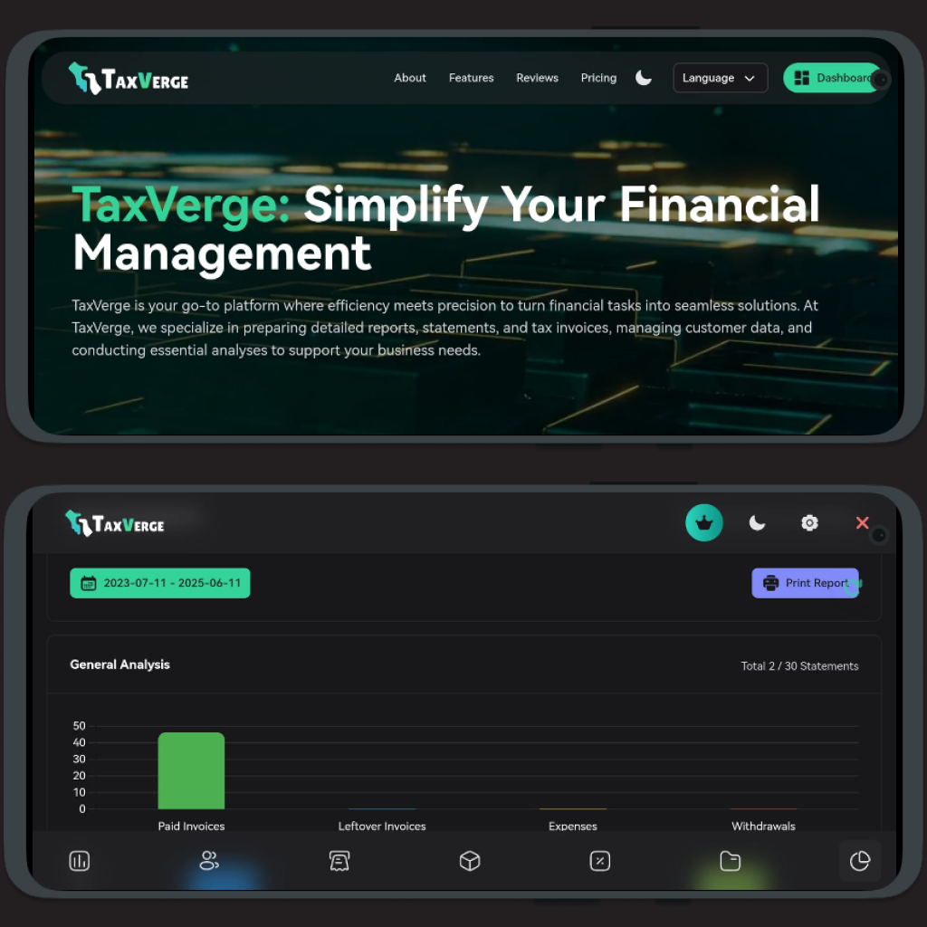 TaxVerge Screenshot 2