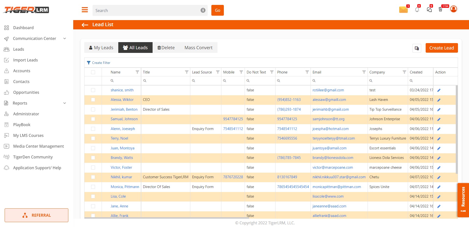 TigerLRM Screenshot 2