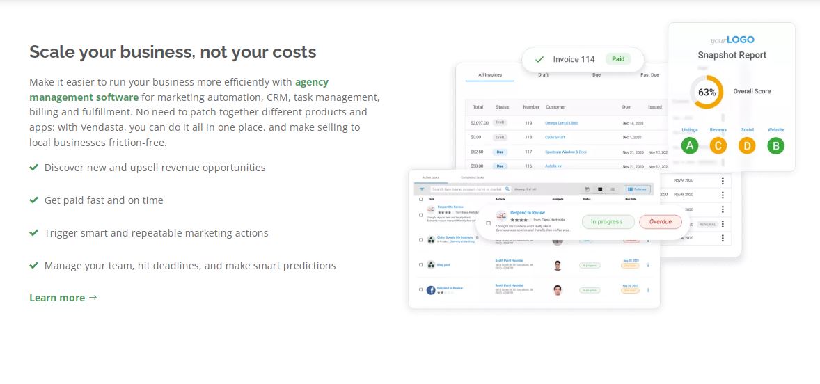 Vendasta Screenshot 2