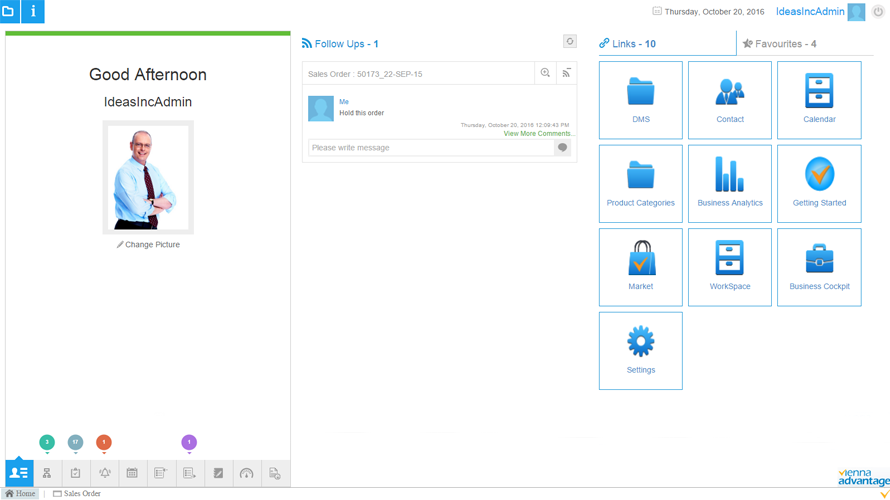 VIENNA Advantage ERP/CRM Screenshot 2