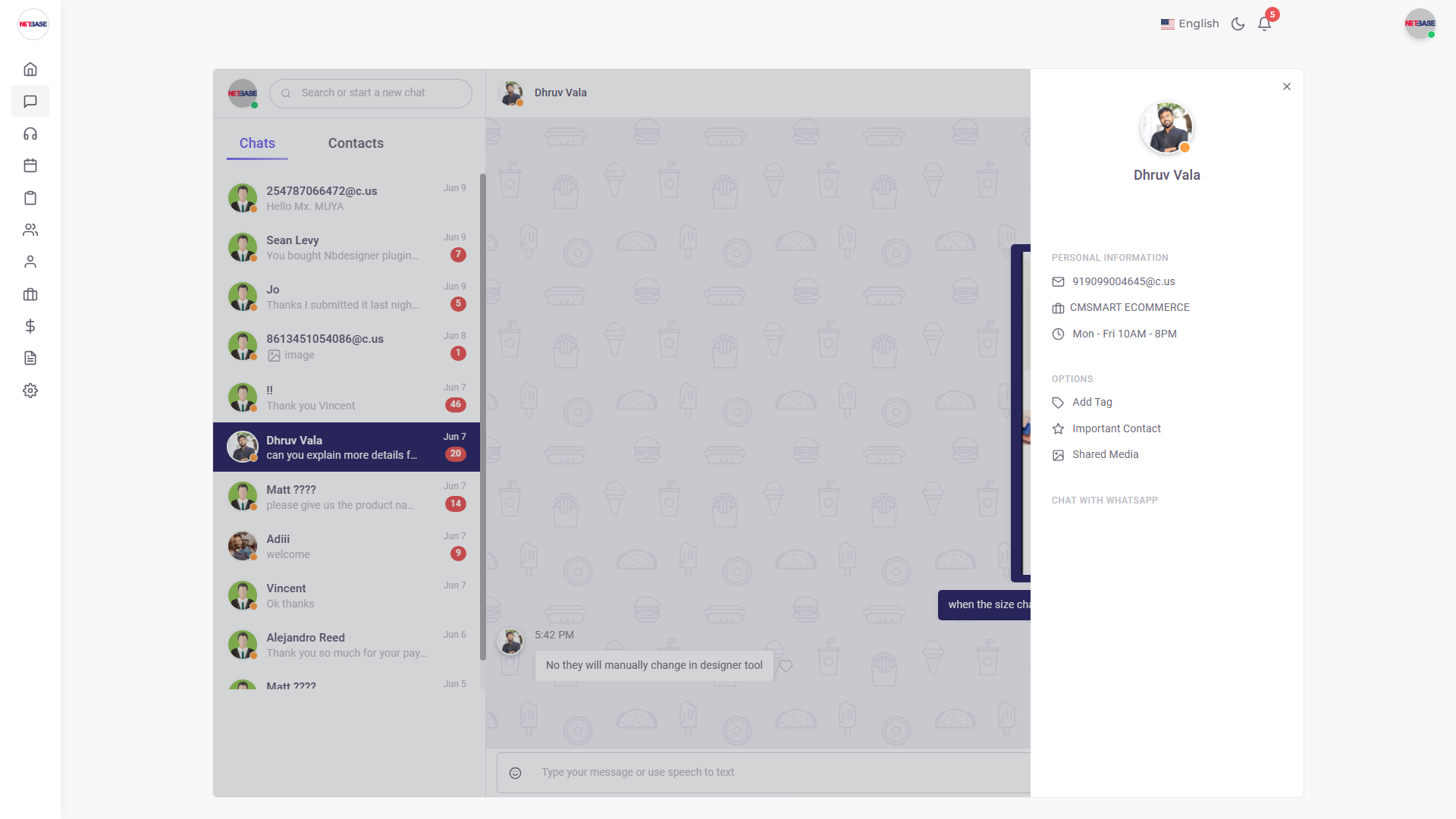 Workchat Screenshot 2