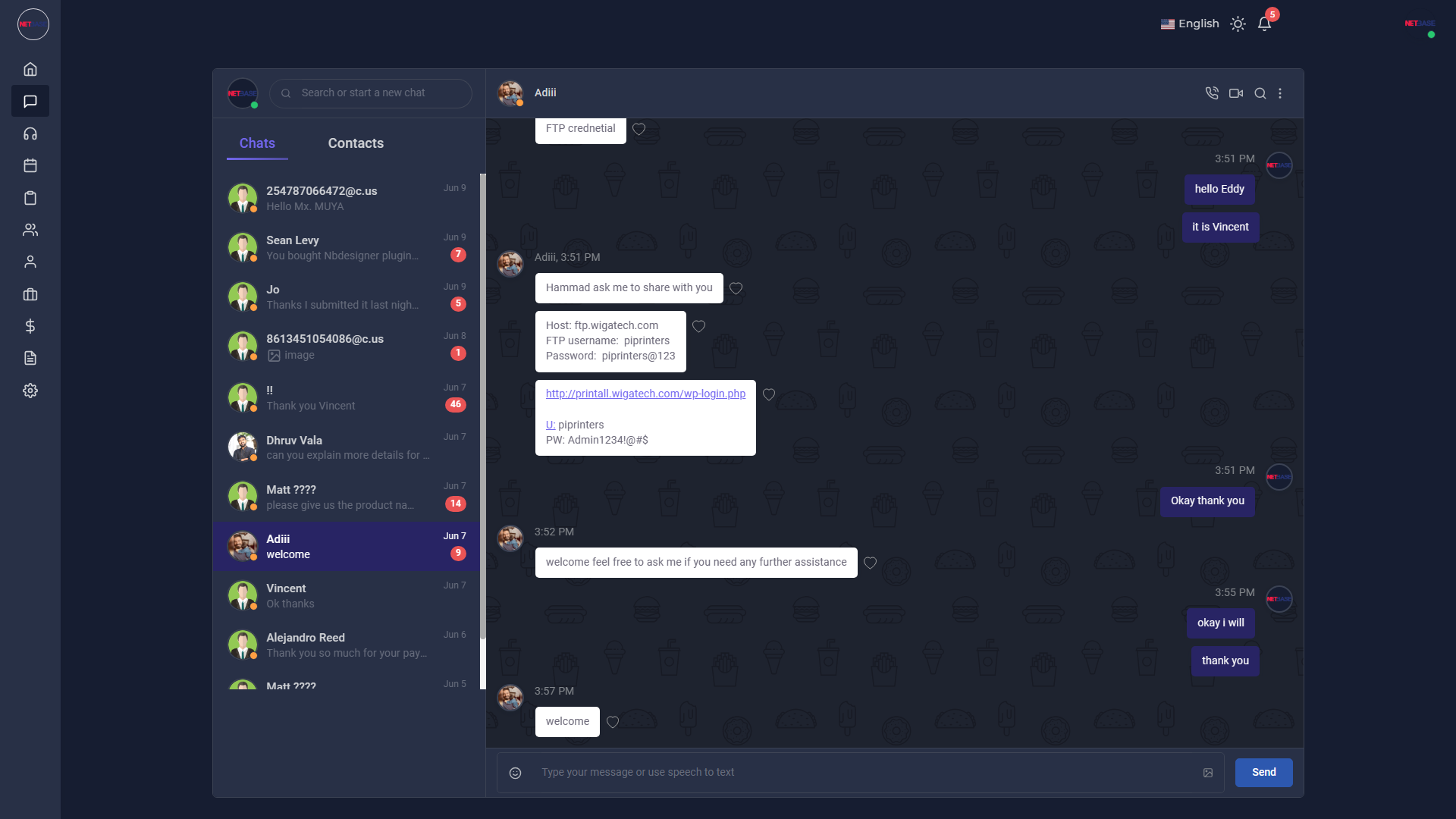 Workchat Screenshot 5