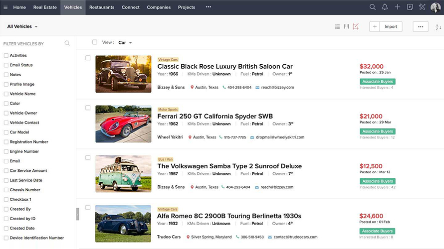 Zoho CRM Screenshot 5